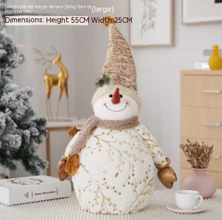 Christmas Decoration Old Man Snowman Alpaca