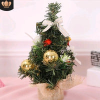 Christmas Ornaments Tree 20cm Mini Christmas Decoration Tree Christmas Day Mall Decoration Desktop Ornaments Small Tree