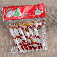 Christmas tree cane ornaments