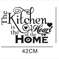 Kitchen Dining English Home Carved Wall Stickers