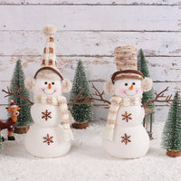 Christmas Short Hat Snowman Doll Creative