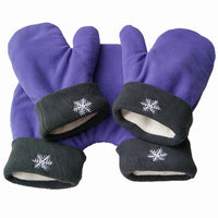 Couple Lovers Gloves Polar Fleece Sweethearts Thicken Winter Warm Lining Glove Christmas Gift Lovers Mittens