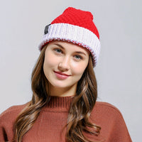Autumn winter Santa Claus knitted wool hat Halloween creative gift wool hat