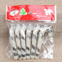 Christmas tree cane ornaments