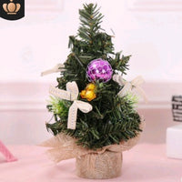 Christmas Ornaments Tree 20cm Mini Christmas Decoration Tree Christmas Day Mall Decoration Desktop Ornaments Small Tree