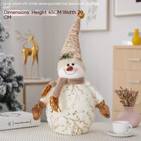 Christmas Decoration Old Man Snowman Alpaca