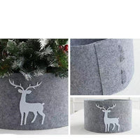 Felt Christmas Tree Collar Decorative Tree Enclosure