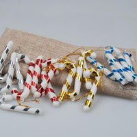 Christmas tree cane ornaments