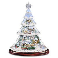 Glacier Christmas Tree Ornaments Wall Stickers