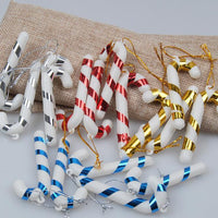 Christmas tree cane ornaments