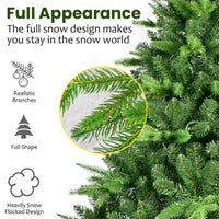 Christmas Tree 5,6,7,8,9ft PE PVC Hybrid Tree,hybrid Auto Tree Steel Wire,wire