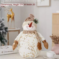Christmas Decoration Old Man Snowman Alpaca