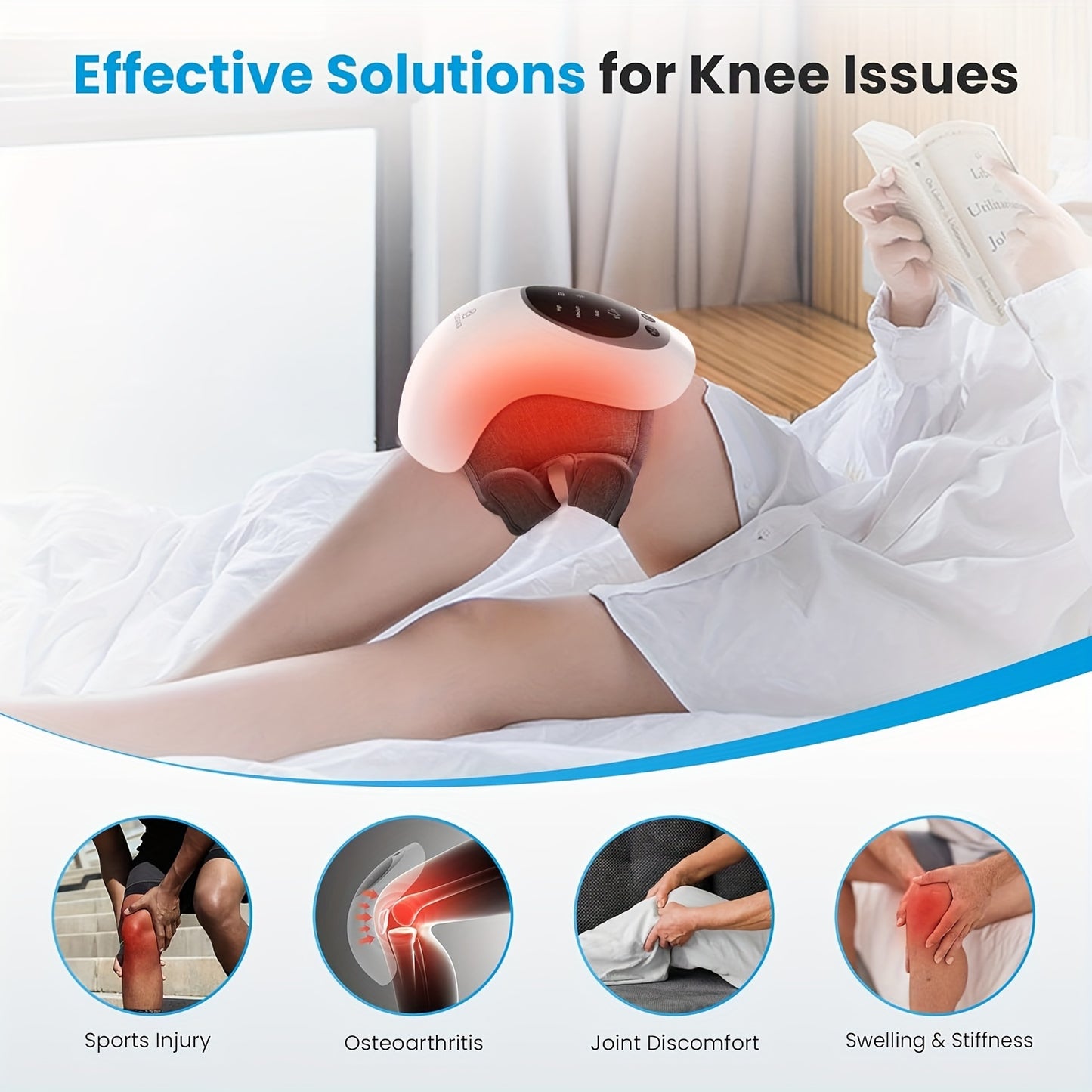 Electric joint massager for shoulder pain and muscle soreness treatment