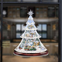 Glacier Christmas Tree Ornaments Wall Stickers