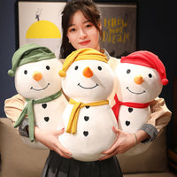 Winter Christmas Love Snowman Plush Toy